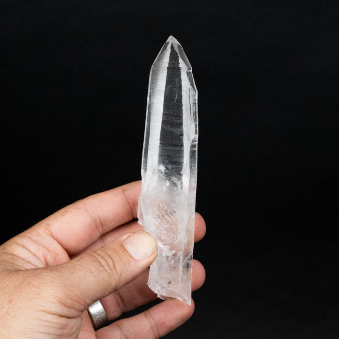 Lemurian Seed Quartz Crystal 116 g 139x29mm