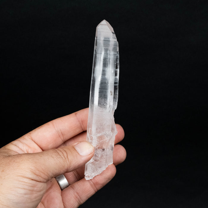Lemurian Seed Quartz Crystal 116 g 139x29mm