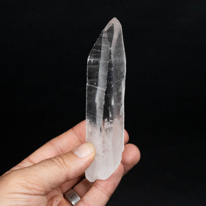 Lemurian Seed Quartz Crystal with Phantom 199 g 132x40mm