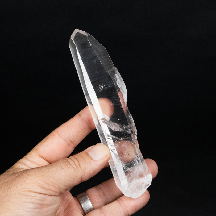 Lemurian Seed Quartz Crystal 167 g 142x31mm