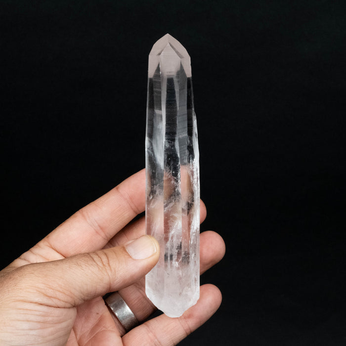 Lemurian Seed Quartz Crystal 167 g 142x31mm