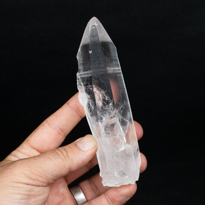 Lemurian Seed Quartz Crystal 224 g 133x44mm