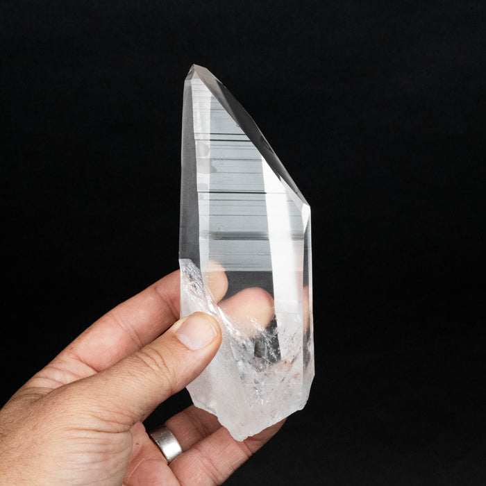 Lemurian Seed Quartz Crystal 436 g 153x45mm