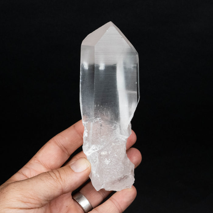 Lemurian Seed Quartz Crystal 384 g 148x50mm