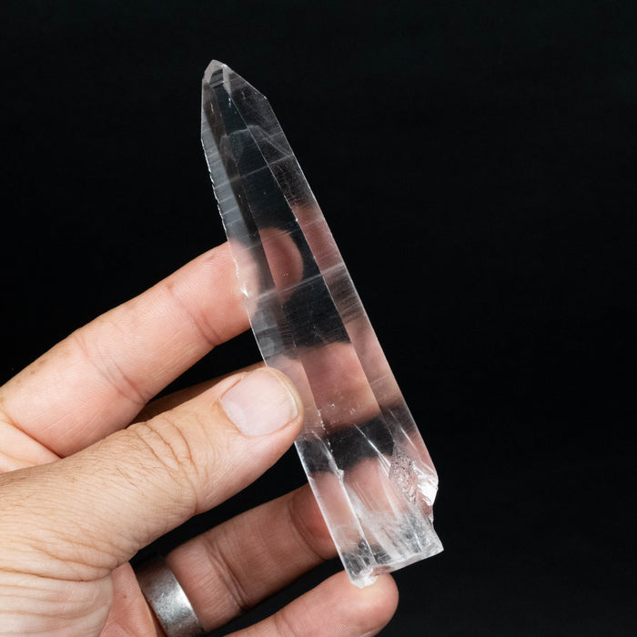 Lemurian Seed Quartz Crystal with Phantom 75 g 117x26mm