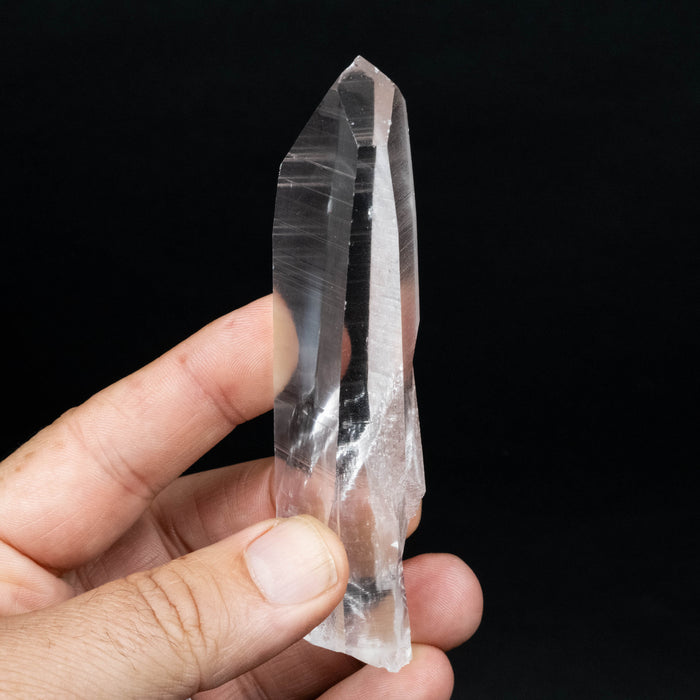 Lemurian Seed Quartz Crystal with Phantom 83 g 110x28mm