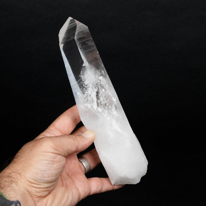 Lemurian Seed Quartz Crystal 782 g 207x53mm