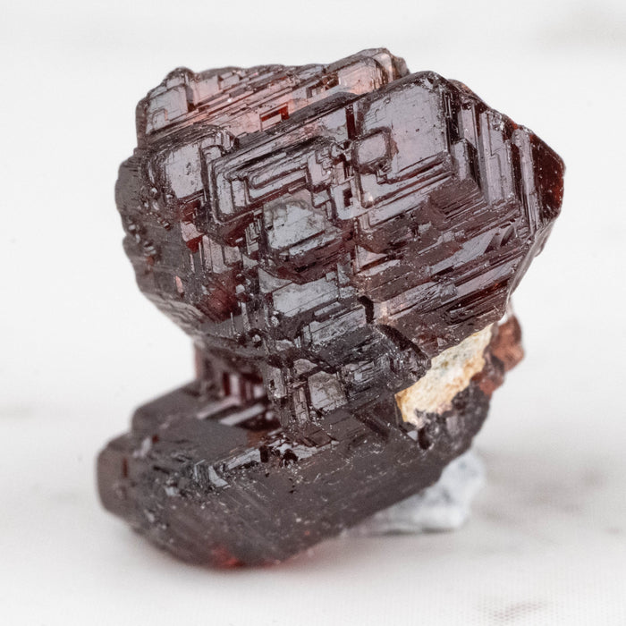 Etched Spessartine Garnet 2.59 g 13x11mm