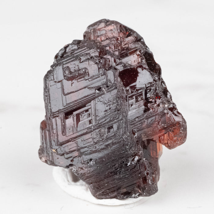 Etched Spessartine Garnet 4.02 g 18x15mm