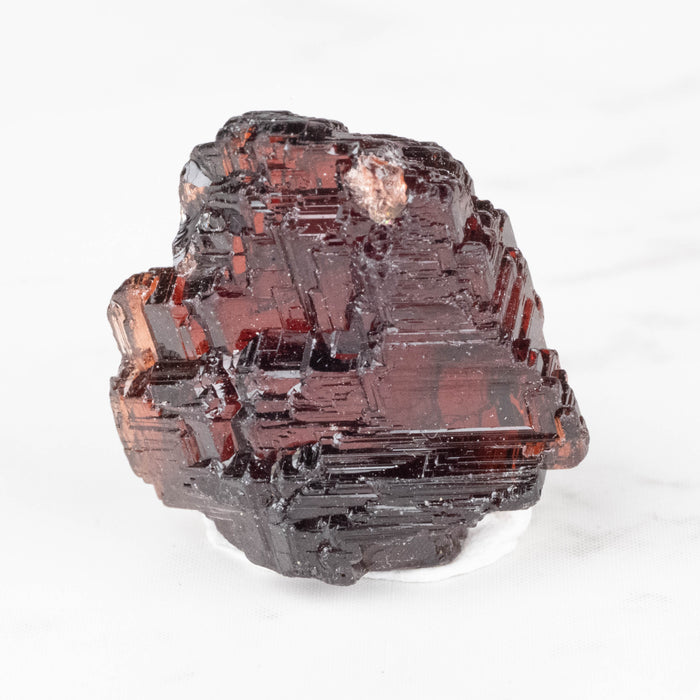 Etched Spessartine Garnet 3.66 g 17x15mm