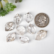 Herkimer Diamond Quartz Crystal Lot 23.12 g 17mm - 22mm B+ / A grade - InnerVision Crystals