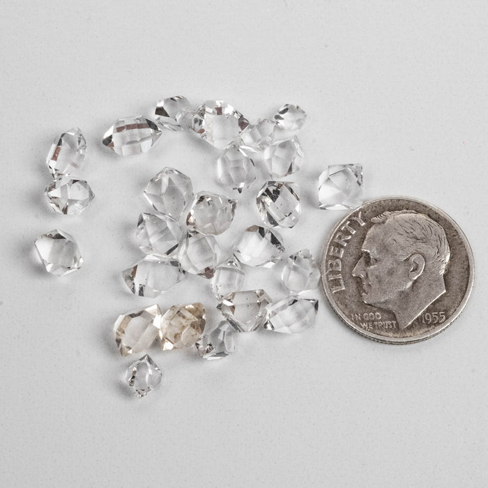 Herkimer Diamond Quartz Crystal 3.68 g 4-7mm A+/AA Lot