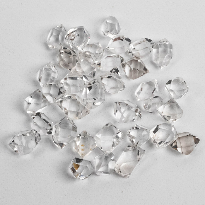 Herkimer Diamond Quartz Crystal 5.85 g 6-8mm A+/AA Lot