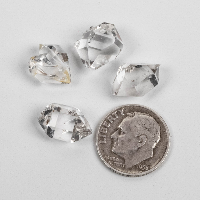 Herkimer Diamond Quartz Crystal 4.04 g 12-13mm A/A+ Lot