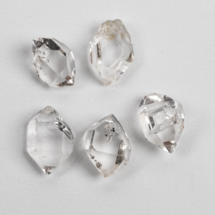 Herkimer Diamond Quartz Crystal 3.74 g 11-13mm A/A+ Lot