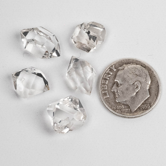 Herkimer Diamond Quartz Crystal 4.10 g 9-13mm A/A+ Lot