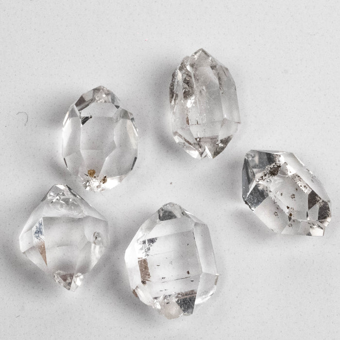 Herkimer Diamond Quartz Crystal 3.63 g 11-12mm A/A+ Lot
