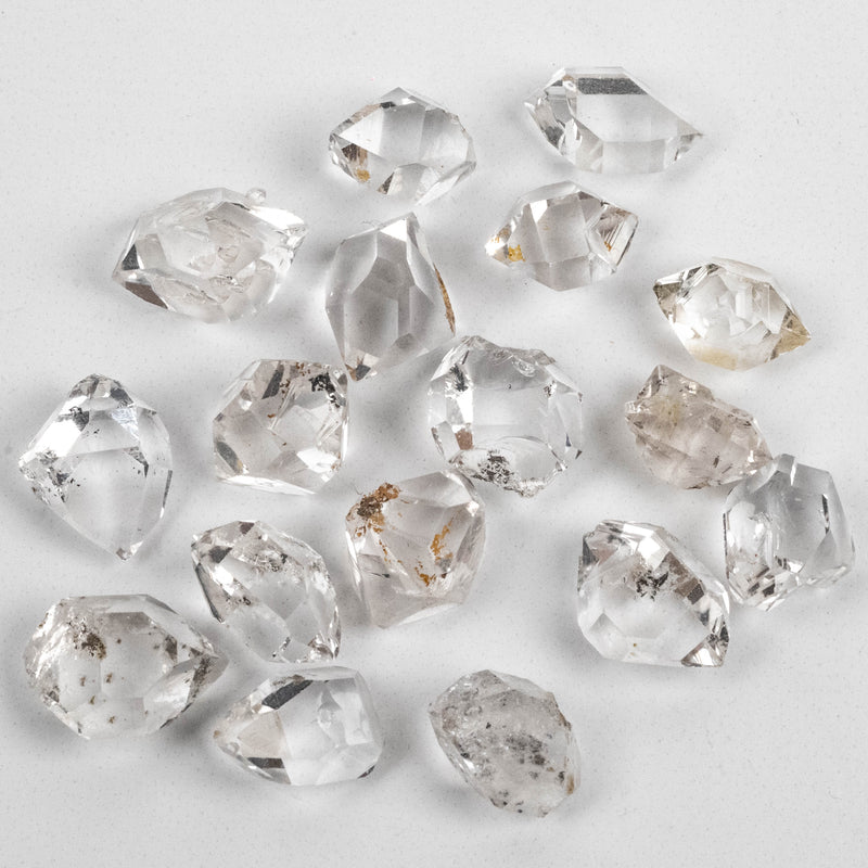 Herkimer Diamond Quartz Crystal 10.53 g 9-12mm B/A/A+ Lot - InnerVision Crystals