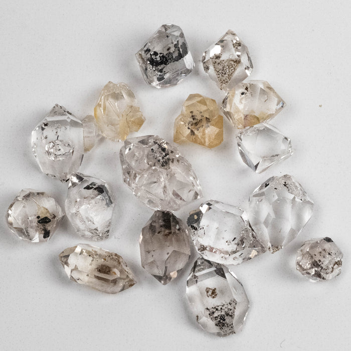 Herkimer Diamond Quartz Crystal 10.26 g 9-14mm B Grade Lot