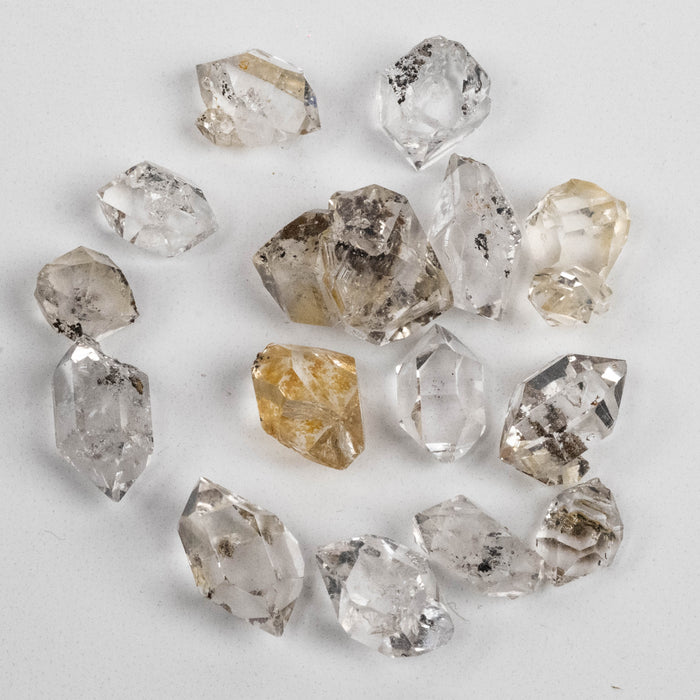 Herkimer Diamond Quartz Crystal 10.45 g 8-16mm B/A Lot