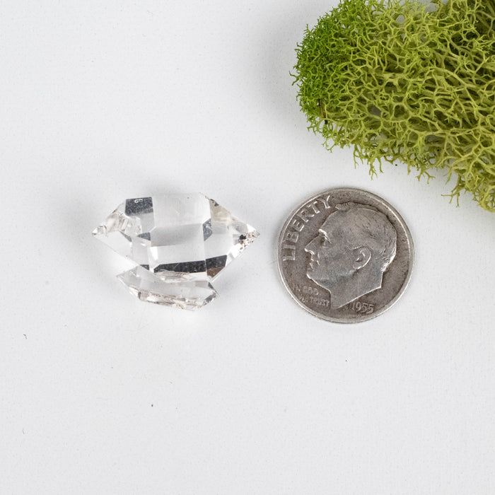 Herkimer Diamond Quartz Crystal 4.10 g 21x16mm A+