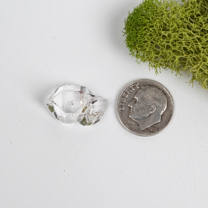 Herkimer Diamond Quartz Crystal 2.44 g 19x12mm A+