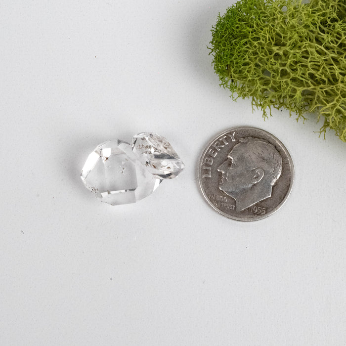 Herkimer Diamond Quartz Crystal 2.44 g 19x12mm A+