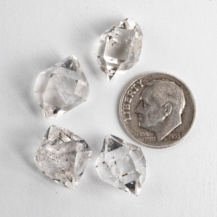 Herkimer Diamond Quartz Crystals Lot 6.90 g 15mm A/A+