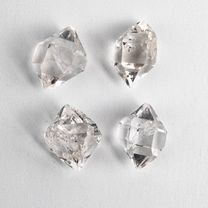 Herkimer Diamond Quartz Crystals Lot 6.90 g 15mm A/A+