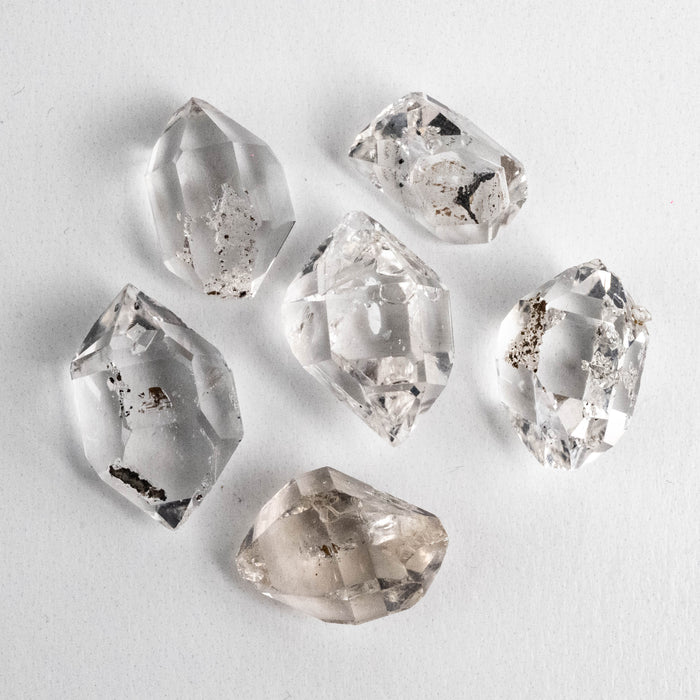 Herkimer Diamond Quartz Crystals Lot 11.36 g 16-18mm A/A+