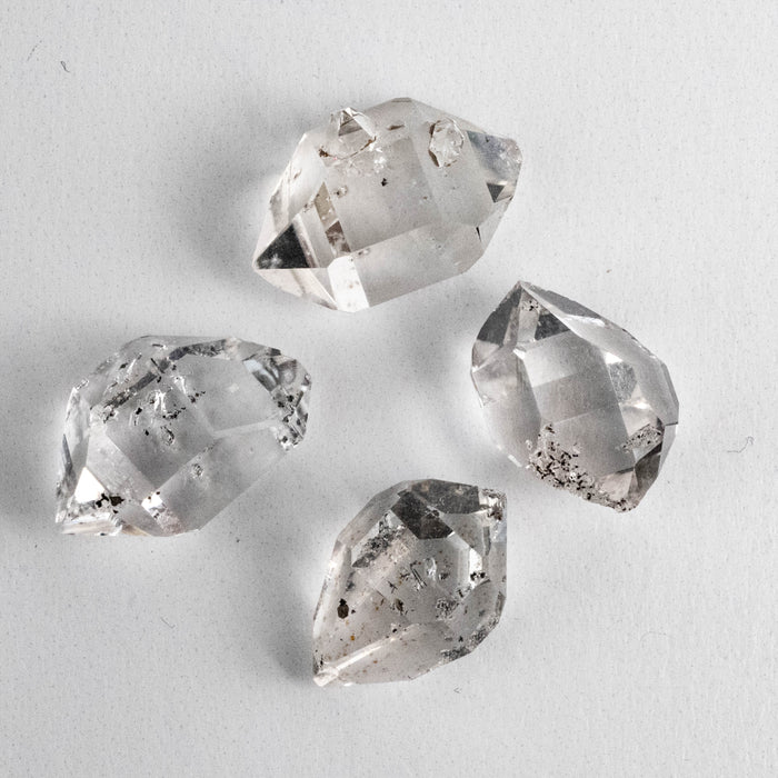 Herkimer Diamond Quartz Crystals Lot 8.68 g 16-18mm A/A+