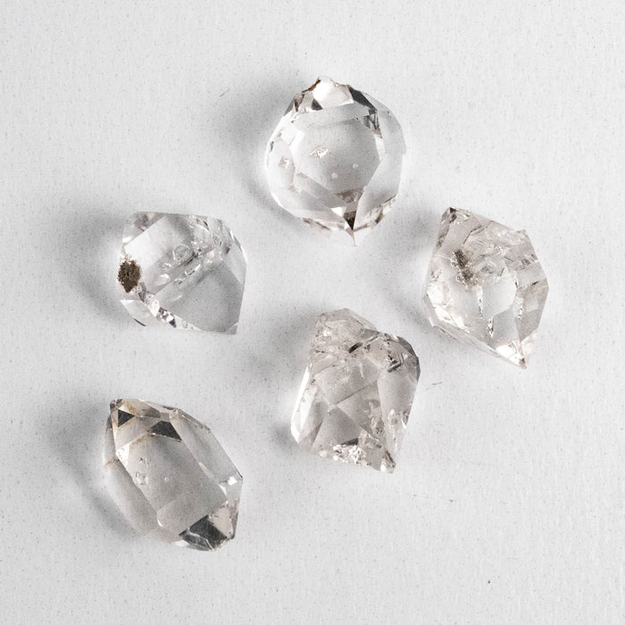 Herkimer Diamond Quartz Crystals Lot 3.56 g 11mm A/A+