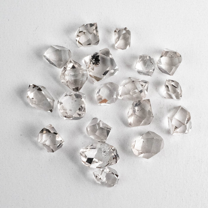 Herkimer Diamond Quartz Crystals Lot 7.55 g 7-12mm A+/AA