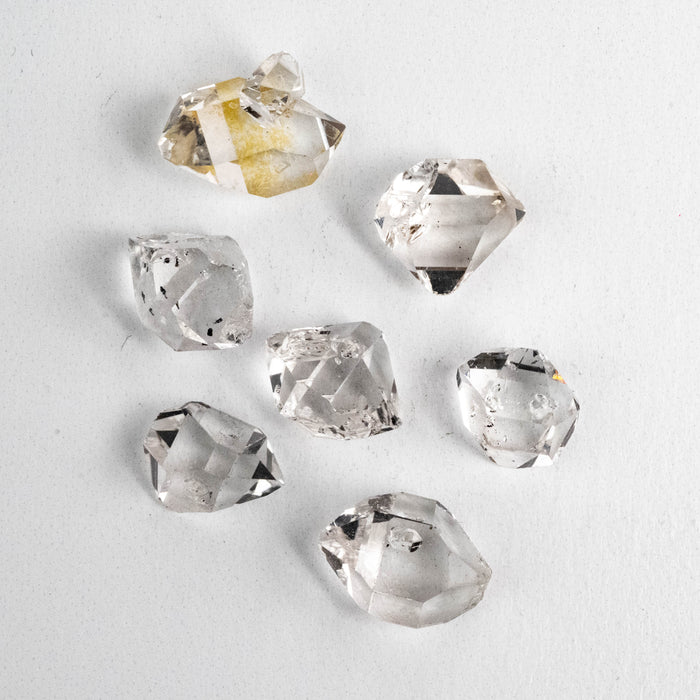 Herkimer Diamond Quartz Crystals Lot 8.77 g 12-16mm A/A+