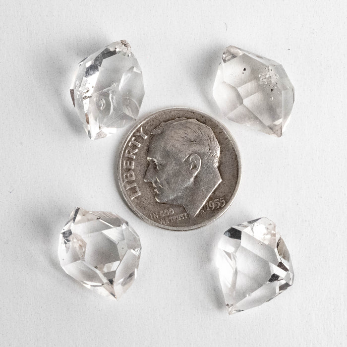 Herkimer Diamond Quartz Crystals Lot 5.56 g 14mm A+