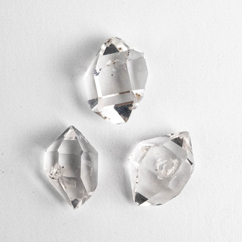 Herkimer Diamond Quartz Crystals Lot 7.57 g 17-18mm A/A+ - InnerVision Crystals