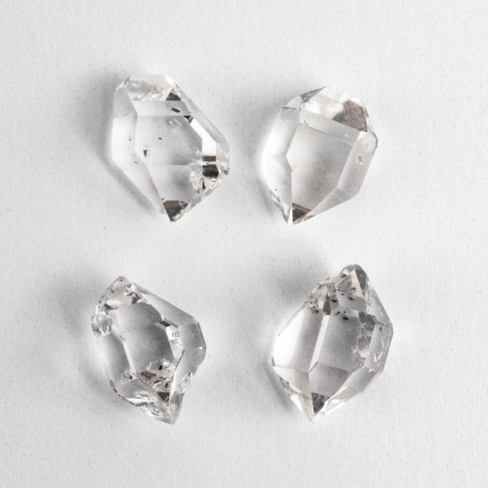 Herkimer Diamond Quartz Crystals Lot 4.69 g 13-14mm A+