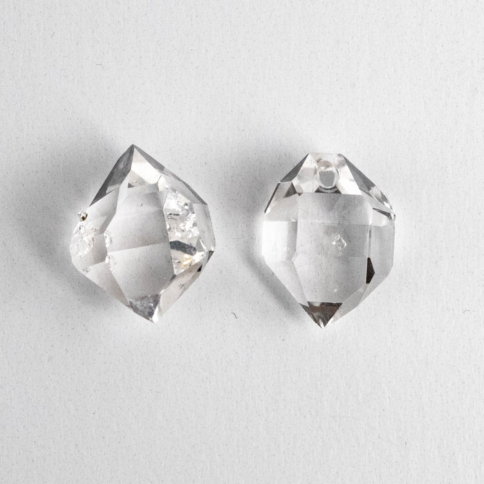 Herkimer Diamond Quartz Crystals Lot 3.72 g 15-16mm A+