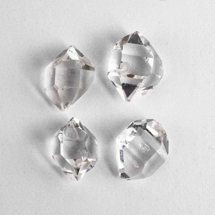 Herkimer Diamond Quartz Crystals Lot 4.05 g 12-13mm A+