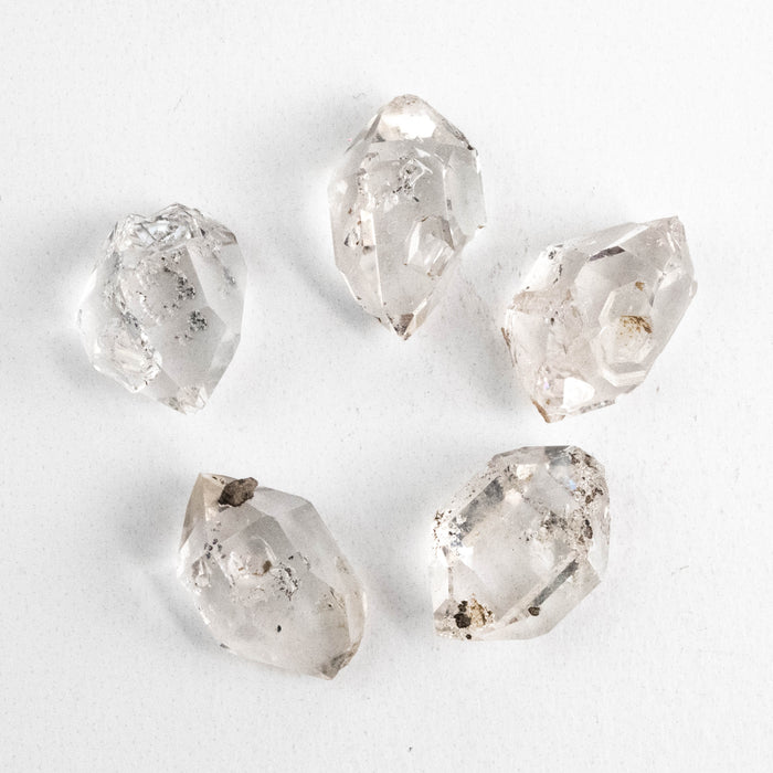 Herkimer Diamond Quartz Crystals Lot 6.24 g 14mm A