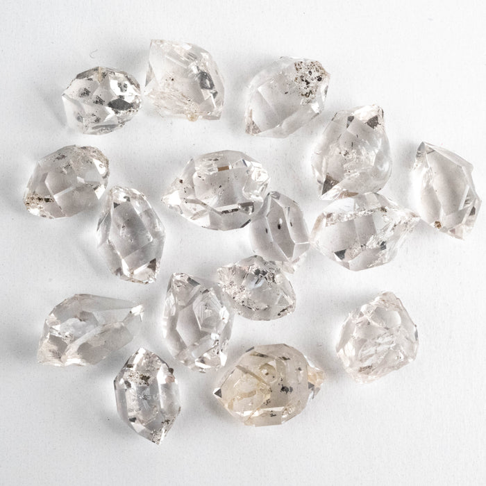 Herkimer Diamond Quartz Crystals Lot 20.53 g 11-15mm A/A+