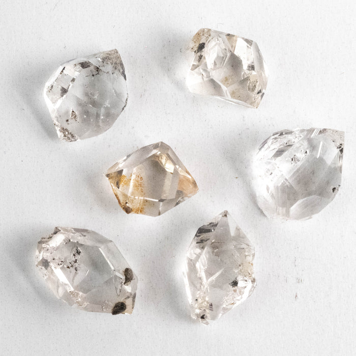 Herkimer Diamond Quartz Crystals Lot 3.24 g 12-15mm A