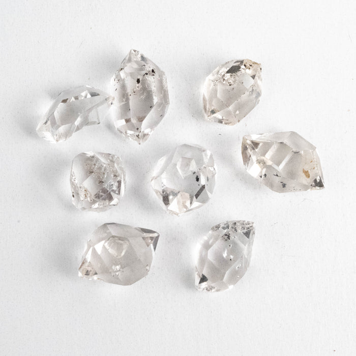 Herkimer Diamond Quartz Crystals Lot 8.58 g 11-14mm A/A+