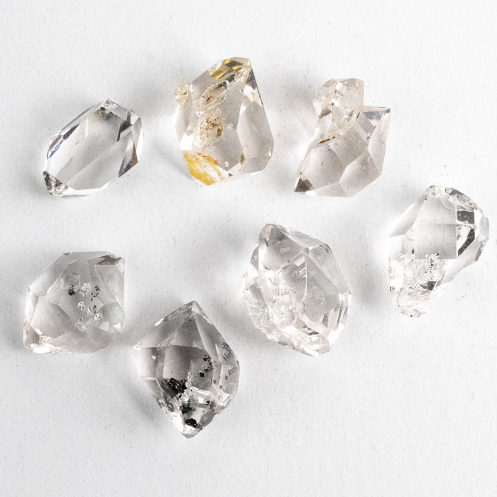 Herkimer Diamond Quartz Crystals Lot 8.04 g 16-17mm A/A+