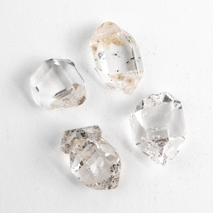 Herkimer Diamond Quartz Crystals Lot 7.53 g 16-19mm B+/A