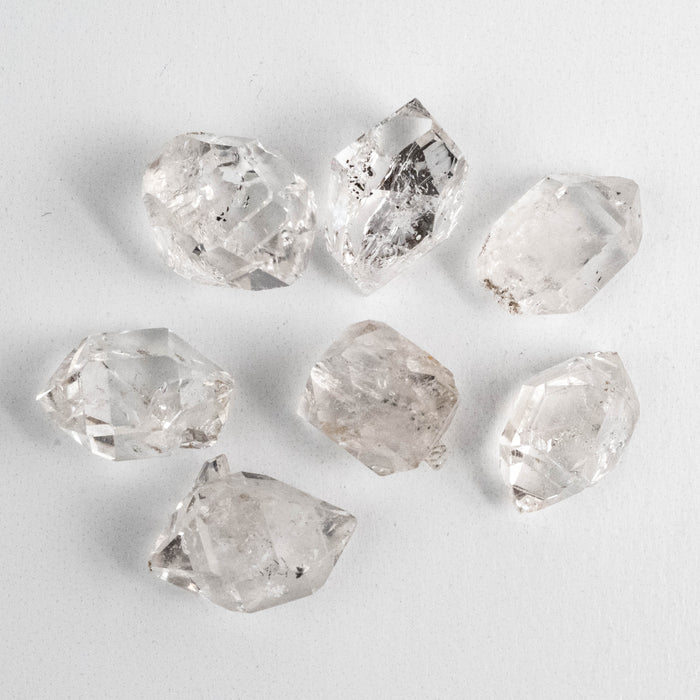 Herkimer Diamond Quartz Crystals Lot 11.69 g 14-16mm B+/A