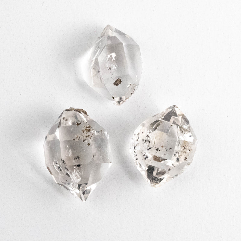 Herkimer Diamond Quartz Crystals Lot 7.36 g 16-18mm A/A+ - InnerVision Crystals