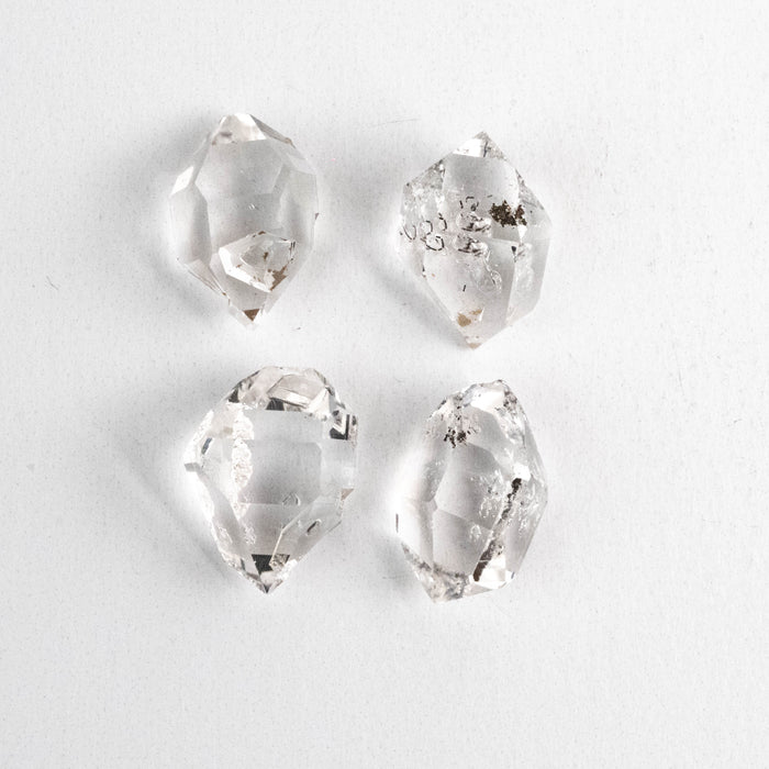 Herkimer Diamond Quartz Crystals Lot 6.77 g 18-19mm A/A+