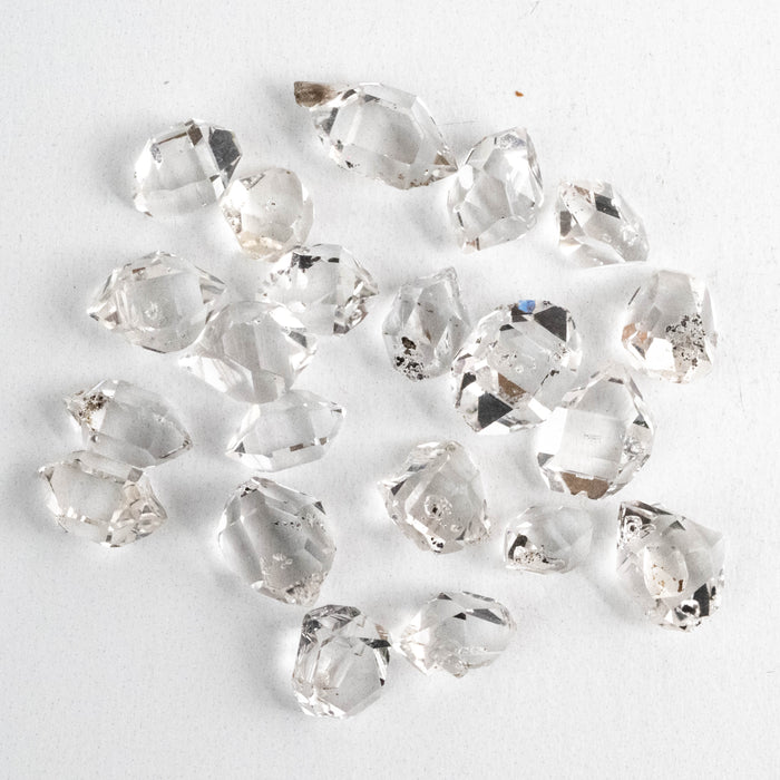 Herkimer Diamond Quartz Crystals Lot 7.72 g 10-15mm A/A+
