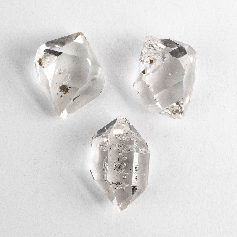 Herkimer Diamond Quartz Crystals Lot 6.91 g 17mm A/A+ - InnerVision Crystals